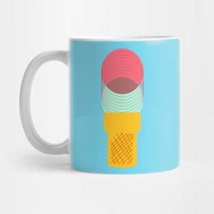 Bauhaus Ice Cream Cone 1 Mug